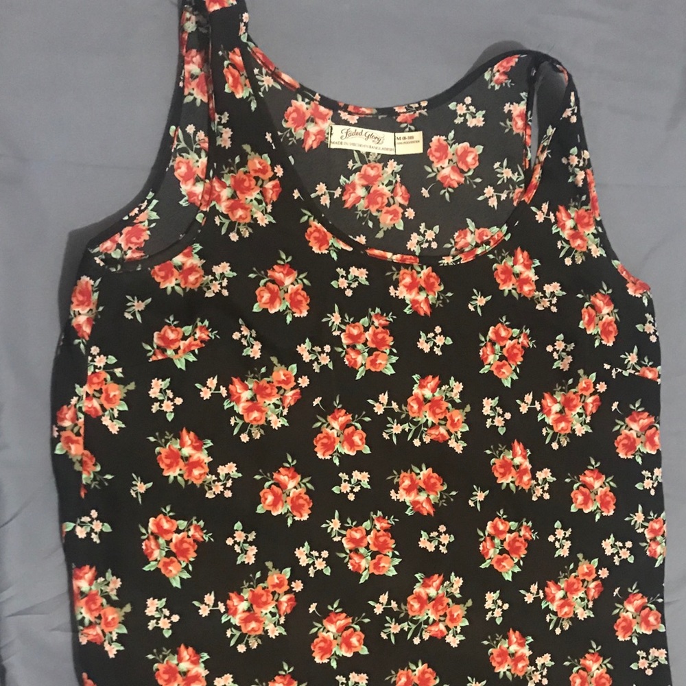 Floral Tank